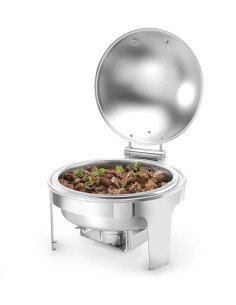 Chafing dish rond satijn 2