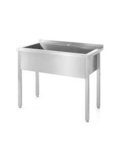 Table avec évier simple soudée (S)
