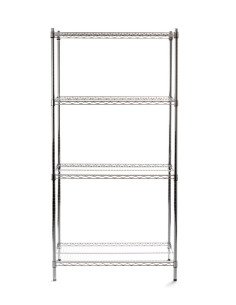 Rayonnage ultra-résistant 4 plateaux