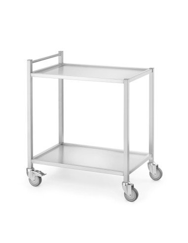 Gelaste serveerwagen RVS (B)