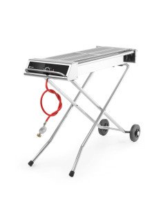 Barbecue à gaz pliable 7,5 kW sur roulettes HENDI