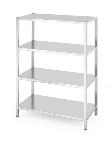 Opbergrek 4 volle etages geschroefd 1800x600