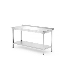 Wall table with shelf bolted 1600 mm (depth 700)