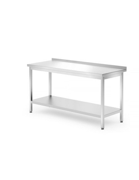 Table murale avec étagère boulonnée 1600 mm (prof. 700)