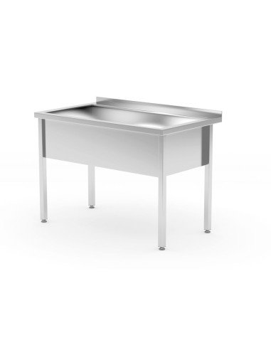 Sink table single bowl welded 1000 (depth 700)