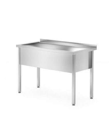 Sink table single bowl welded 1200 (depth 700)
