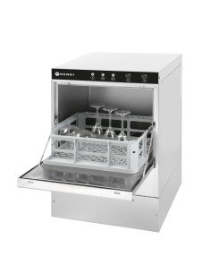 Lave-verre 40x40, électromécanique (A) HENDI 233009 2
