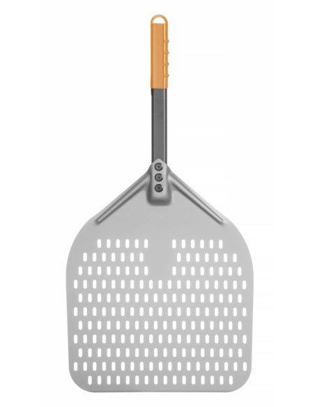 Square perforated pizza peel short handle M - 618097 - HENDI