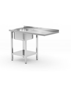 Sink table with dishwasher space (right) HENDI 237526 2