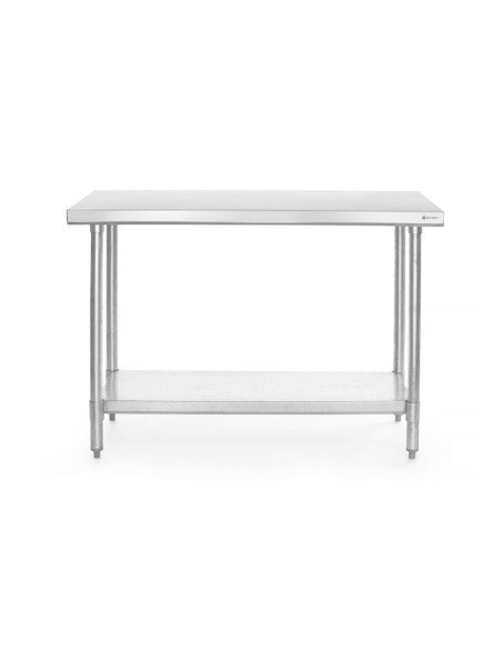 Work table stainless steel with shelf 900 mm