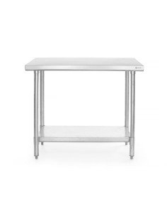 Work table stainless steel with shelf 1500 2