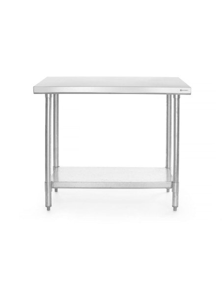 Work table stainless steel with shelf 1800