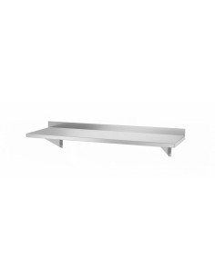 Enkele wandplank 800 mm (2 steunen)