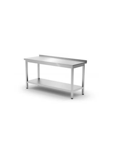 Table de travail murale avec étagère vissée 800 mm