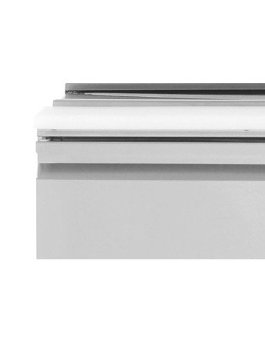 Table réfrigérée 254 L 3 portes inox HENDI 232026