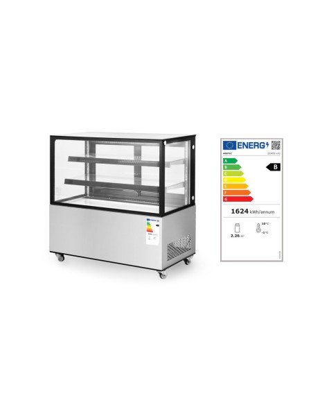 Refrigerated display 2 shelves 1224 mm 0 à 6 °C HENDI 233450