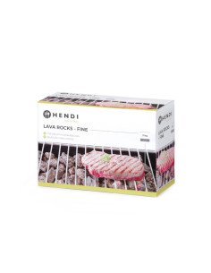Pierres de lave fines 3 kg HENDI 152706