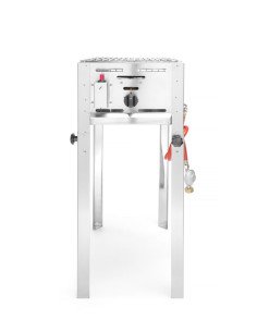 Gasbarbecue rooster en bakplaat 5,8 kW HENDI