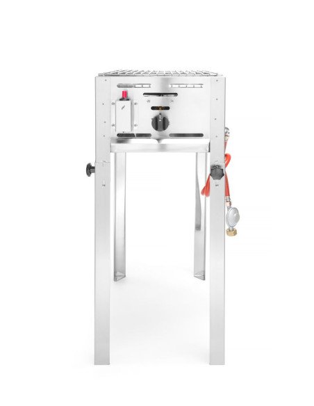 Gasbarbecue rooster en bakplaat 5,8 kW HENDI