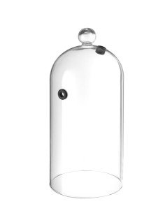 Cloche à cocktail en verre ø 130 mm HENDI