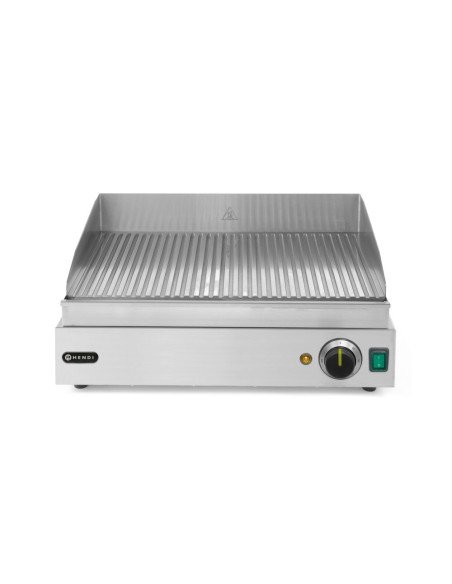 Electric griddle ribbed 518 x 330 mm HENDI 203170