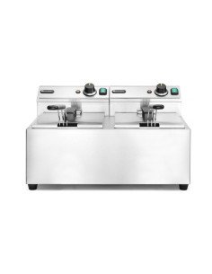 Dubbele elektrische friteuse 2x 8 L HENDI 207307
