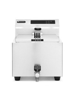 Friteuse numérique 8 L robinet de vidange HENDI 207369
