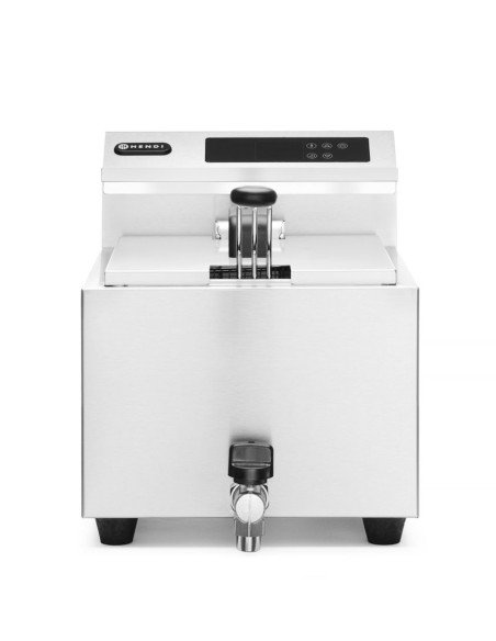 Digital deep fryer 8 L drain tap HENDI 207369