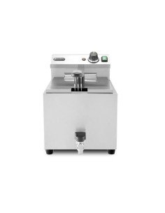 Friteuse XL 10 L 400 V robinet de vidange HENDI 209424