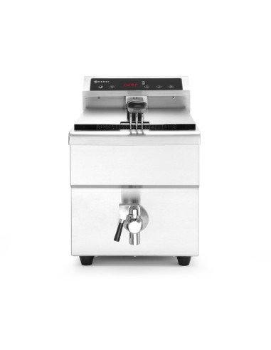 Induction deep fryer 8 L drain tap HENDI 215012