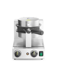 Rotating bubble waffle maker