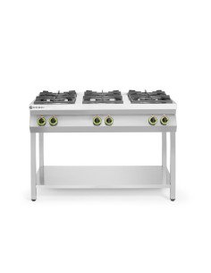 Gasfornuis 6 pits open frame HENDI 226094