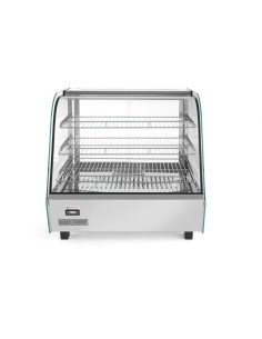 Vitrine chauffante de table 3 niveaux (simple vitrage)
