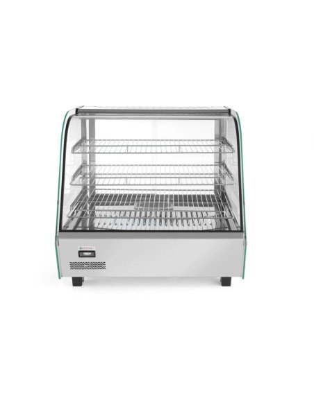 Vitrine chauffante de table 3 niveaux (simple vitrage)