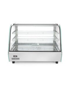 Vitrine chauffante de table 3 niveaux XL (simple vitrage)