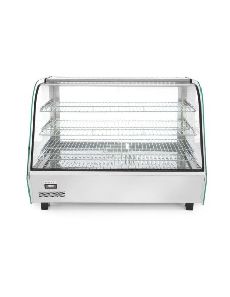 Vitrine chauffante de table 3 niveaux XL (simple vitrage)