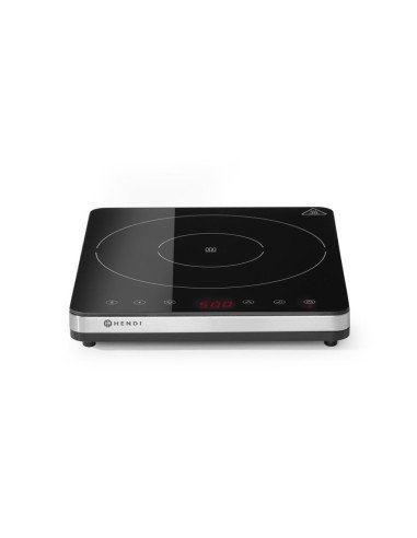 Extra platte inductiekookplaat 2000 W HENDI