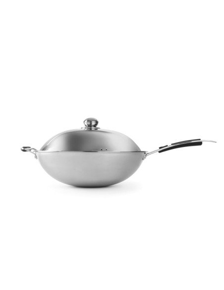 Wok 3-ply pour induction Ø36