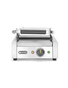 Grill panini simple rainuré 220x232