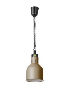 Lampe chauffante réglable cylindrique (noir)