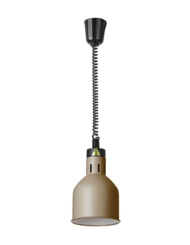 Lampe chauffante réglable cylindrique (noir)