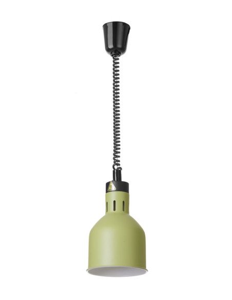 Lampe chauffante réglable cylindrique (cuivre)