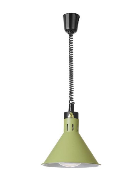 Lampe chauffante réglable conique (gris)