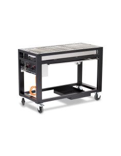Gasbarbecue 3 branders 21,6 kW lavastenen HENDI