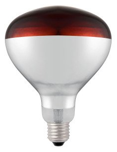 Ampoule infrarouge chauffante rouge de rechange