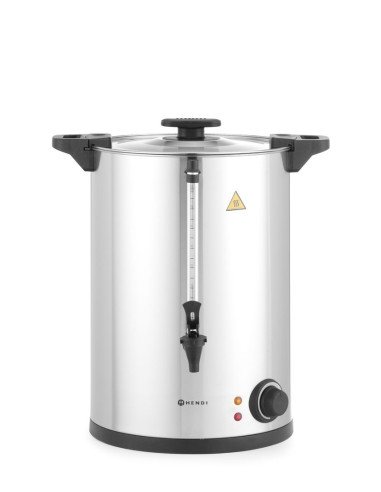Hot drinks dispenser single-walled 9L