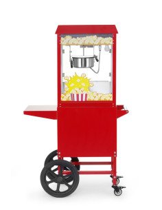 Popcorn machine with cart