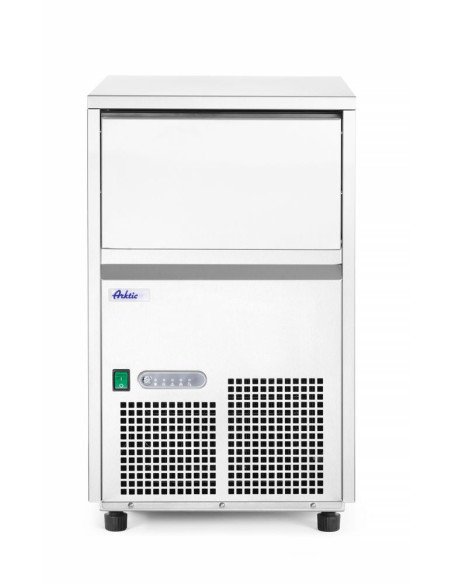 Ice machine 22 kg/24 h bin 6 kg full cubes HENDI 271353