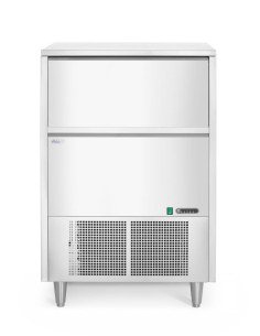 Ice machine 80 kg/24 h bin 45 kg full cubes HENDI 271360