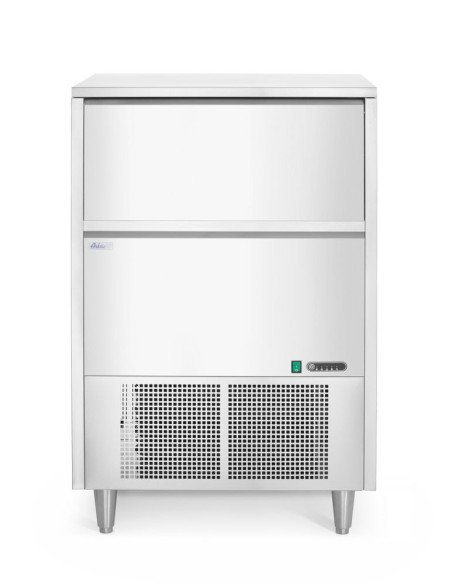 Ice machine 80 kg/24 h bin 45 kg full cubes HENDI 271360